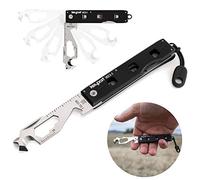 Keyport MOCA2 11-in-1 Multitool Keychain - EDC Kit with Pocket Clip & Paracord, TSA Friendly Mini Organizer for Men & Women, Everyday Carry Gadgets, Outdoor Survival & Utility Key Pry Tool