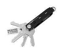 Keyport Pivot 2.0 Modular Key Organizer, Multi-Tool Keychain, Lost & Found All-in-One - Black - Small