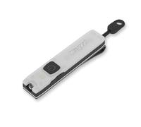 Keyport Pocket Flare 2.0 Mini Flashlight - Rechargeable Keychain Flashlight with Pocket Clip | Small Flat Pocket Flash Light | USB Flashlight | Ideal Purse Light | EDC LED Light w/Beam & Lamp