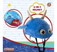 Keyriders Kids 2-in-1 Helmet | Lightweight Bike/Scooter Helmet | for Age 3+ | Cycling Accessories | Adjustable Headwear | 3D Design