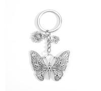 Keyring,Butterfly Keychain,Elegant Keychain,Keyrings for Women,Butterfly Keychain Accessories,Personalised Keyring,Gifts for Her,Gifts for Girlfriend,Friend Gifts for Women,Friend Birthday Gifts