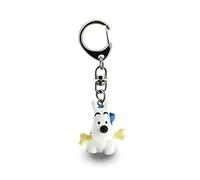 Keyring chain bust Tintin Snowy with his bone Moulinsart 4cm 42316 (2017)