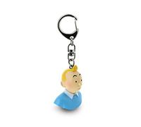 Keyring chain bust Tintin wearing a blue sweater Moulinsart 4cm 42314 (2017)