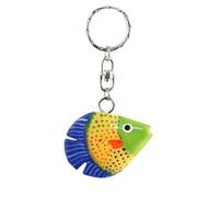 Keyring Gourami Fish Made with Wood by JOE COOL