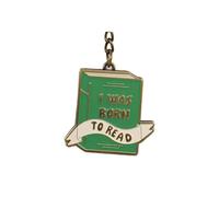 Keyring Metal - Pulteney Press (Born to Read)