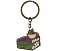 Half Moon Bay Keyring Metal - Pulteney Press (Coffee And Books)