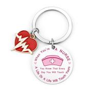 Keyring Nurse Gifts Easter Student Nurses Gifts Keychain Vet Medical Student Gift Appreciation Graduation Present Nurses Day Week Thank You Gift Accessories Christmas Birthday Presents for Men Women
