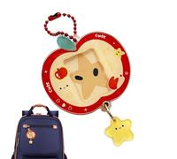 Keyring Photo Holder - Cute Commemorative and Stylish Acrylic | Holder for Insert Photos in Keychain, for Daily Travel Travel Party Concert Festival Badge Card Idol Display