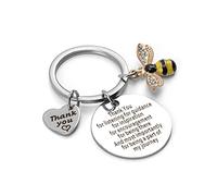 Keyring Teacher Gifts - Unique End of Year & Leaving Gifts for Women & Men Teachers