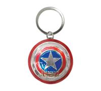 Keyring World Trade and Technologies Avengers 2 Captain America - Shield Metallique 67421/180 Rouge TU