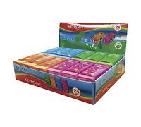 KEYROAD Eraser - Animals/Eraser for Pencil and Colouring Pencil/ 24 Pieces - Pack of 24 in Display/Mix of Colours/Ideal for School and Office