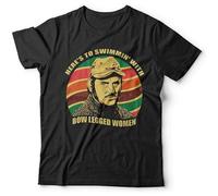 Keyru Here’S to Swimming Bow Legged T Shirt - Quint - Tshirt Brodie Black XL