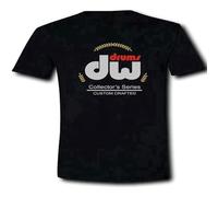 Keyru Out Dw Drums Collector's Series Glogo Drum Workshop T-Shirt Black M