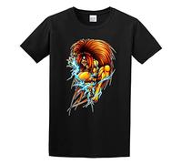 Keyru Ushio and Tora Mens Short Sleeve Black S
