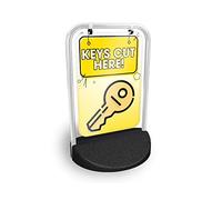 Keys Cut Here Eco Swinger Pavement Sign MEGA Listing Outdoor Street Advertising Display…