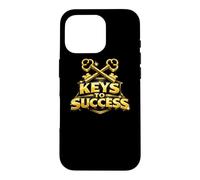 Keys to Success Agent Gift Home Selling House Keys Broker Case for iPhone 16 Pro