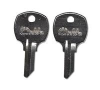 KEYSALACARTE C450 Replacement Key Cut to Code | S1069H Key Blank | Fits National Lock Systems for Cabinets and Drawers
