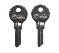 KEYSALACARTE Replacement Key for Craftsman Toolbox Lock Code 8061, Cut on FR2 Key Blank by The Lock Doctor