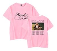 Keyshia Cole The Way It is 20th Anniversary Tour 2025 T-Shirt Unisex Fashion Short Sleeve Top (Pink,S)