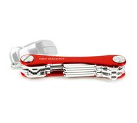 KeySmart - Compact Key Holder and Keychain Organizer (up to 14 Keys, Red)