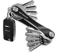 KeySmart - Compact Key Holder and Keychain Organizer (w/Expansion Pack-14 Keys, Quick Disconnect and Bottle Opener)