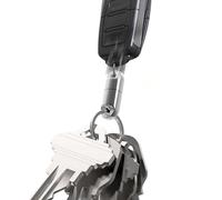 KeySmart MagConnect Titanium, 1-Pack - Magnetic Key Holder for Purse, Key Chains for Car Keys, Detachable Key Ring Quick Release Keychain for Men - Mens Key Chain Rings Heavy Duty Key Ring