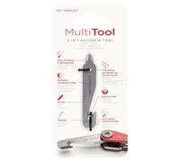 KeySmart Multitool - 5-in-1 Multi-Purpose Keychain Tool with Box Opener, Ruler, Pry Bar, Phillips and Flat Head Screwdriver - EDC Gear Mini Multitool, and Keychain Accessories