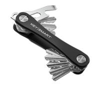 KeySmart Rugged Keychain Multitool Key Holder, Up to 14 Keys | Key Organizer for EDC. Expandable, Durable Build, Reduces Key Chain Bulk & Jingle, Pocket Clip & Bottle Opener Included