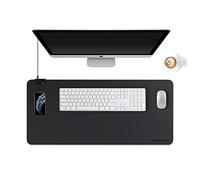KeySmart TaskPad - Wireless Charging Desk Pad for Computer, Laptop, Phone