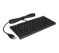 Keysonic ACK-3401U Wired Mini Keyboard Usb Ultra-Compact With Full Function