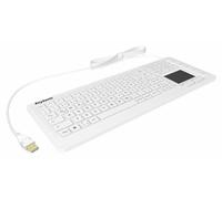 KeySonic Tastatur KSK-6231INEL - Kabelgebunden Industrial Single White