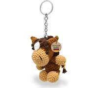 KEYSPACE Hailey Horse Keyring Hand Crocheted Gift