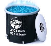 Keystone Peak Cold Plunge Tub - Portable Ice Bath Tub for Athletes & Adults - Inflatable Bathtub for Cold Water Therapy, Sports Recovery & Wellness - Outdoor & Indoor Use - 5-Year Assurance
