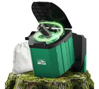 Keystone Peak Portable Camping Toilet - Foldable Travel Potty for Adults | Compact & Sturdy Porta Potty for Camping, Hiking, Car Trips & Emergencies - Comfort Anywhere