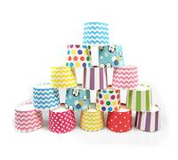 Keysui 100Pcs Paper Cake Cup Cupcake Cases Liners Muffin Kitchen Baking Wedding Party Multi Color