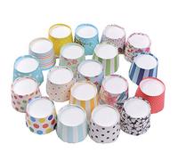 Keysui Paper Cupcake Muffin Dessert Cupcake Cases, red