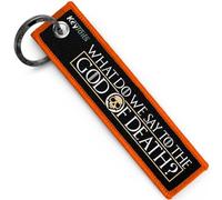 KEYTAILS Keychains Premium Quality Key Tag Cars, Trucks, Motorcycles, Sportbikes, [What Do We Say To The God Of Death? NOT TODAY]