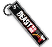 KEYTAILS Keychains Premium Quality Key Tag for Fitness, Workout, Gamer, Military, Tactical, EDC, Gifts [BEAST MODE ON]