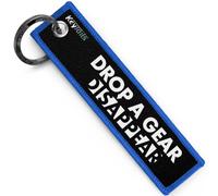 KEYTAILS Keychains, Premium Quality Key Tag for Motorcycle, Car, Scooter, ATV, UTV [Drop A Gear & Disappear]