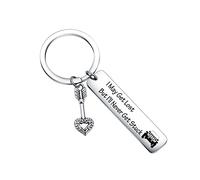 Keytells Jeep Driver I May Get Lost But I'll Never Get Stuck Keychain Gift for Jeep Lover,Driver Friends Size: Regular