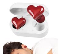 Keyubria Earphones Wireless,Heart Shaped Waterproof Headphones | 8H Playtime Waterproof Noise Canceling Earbuds with LED Touch Control | for Adults Women Girls Valentine's Day Running Listening