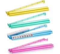 Keyubria Mahjong Racks - Board Game Support,with Pushers Acrylic Mahjong Tile Display - for Women Men Family Beginners Youth Children Bar Parties Carnivals