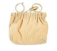 Keyubria Small Corduroy Storage Bag | Small Elastic Hair Tie Organizer Corduroy Storage Bag - Portable Pocket Lipstick Cosmetic for Girl