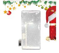 Keyubria Snow Scene Night Light, Christmas Snowy Night Street Lamp, Snowy Lamp Night Light, Christmas Winter Night Lights, Christmas Crafts Snowy Night Lamp Decor Arts and Crafts Night Street Lamps