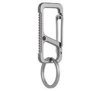 KeyUnity Keychain Carabiner Clip, Anti-Lost Quick Release Titanium Key Holder, 2 inch Key Organizer Heavy Duty for Men & Women(KM06)