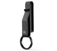 KeyUnity KS08 Practical Stealth Key Ring Holder for Police & Firefighter Duty Belt, Double Side Quick Release Key Holder