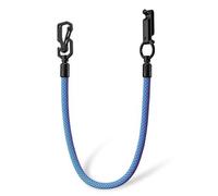 KeyUnity Titanium Carabiner EDC Belt Clip Wallet Chain, Jean Chain, Punk Accessories, Waist Chain, Vintage Braided Rope Pants Chain Keychain Accessory for Jeans & Pants, Ideal for Men & Women