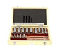 Keyway Broach Set 22pcs Metric System Tool for CNC Machine - Wear-Resistant Bushing Shim and Knife Set
