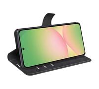 Kezaizhe Flip Case For Samsung A37 Wallet PU Leather Magnetic Protective Mobile Phone Case for Samsung Galaxy A37 A 37 5G A376B Folio Book Cover with Stand (Black)