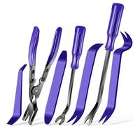 KEZE 3+4 Pcs Auto Clip Pliers Set and Fastener Remover,Car Trim Rivet Removal Pry Tool Repair Kit with Storage Bag for Automotive Door Panel,Upholstery,Plastic Fasteners